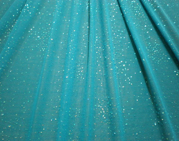 7.Mallard Multi Glitter Stretch Mesh